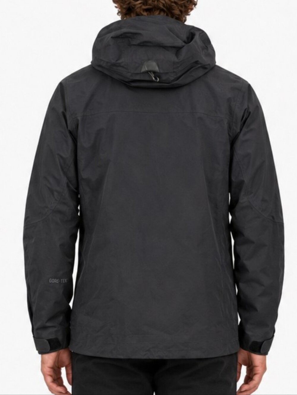 Patagonia Piolet 83380 Men's M Black GORE-TEX Hooded Shell Jacket EUC - Picture 2 of 11